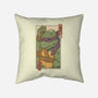 Purple Kame Ninja-none removable cover w insert throw pillow-vp021