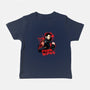F Supes-baby basic tee-Conjura Geek