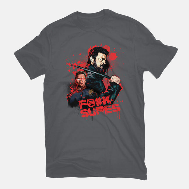 F Supes-unisex basic tee-Conjura Geek