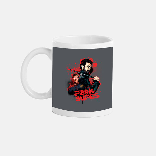 F Supes-none glossy mug-Conjura Geek