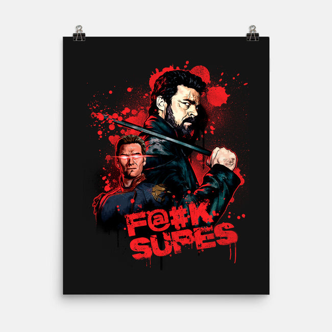 F Supes-none matte poster-Conjura Geek