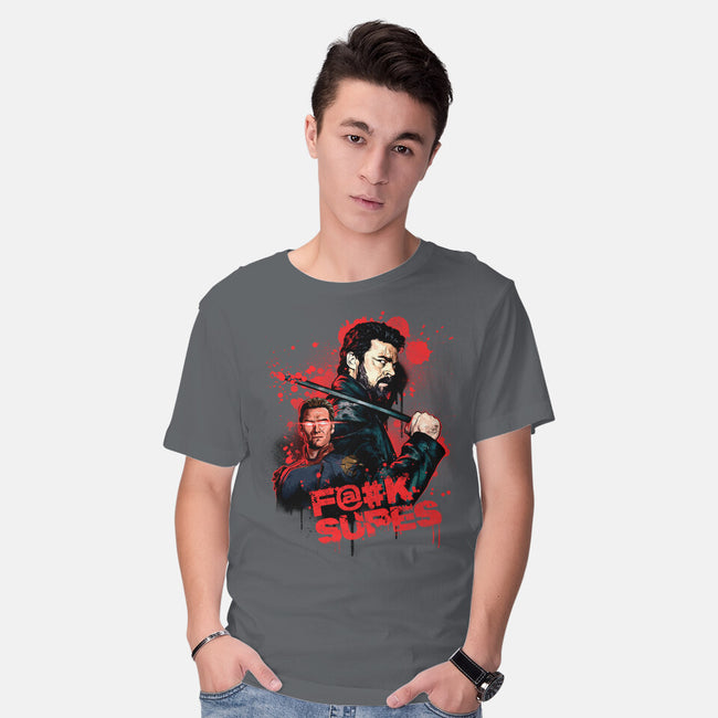 F Supes-mens basic tee-Conjura Geek