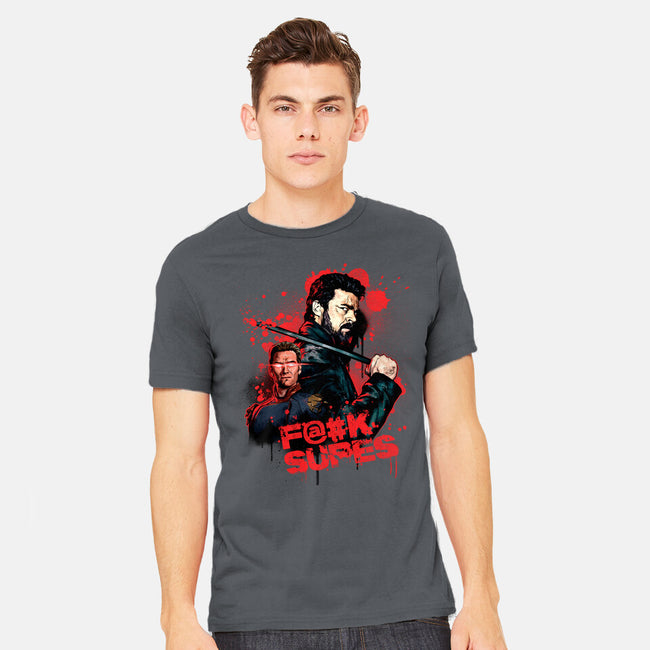 F Supes-mens heavyweight tee-Conjura Geek