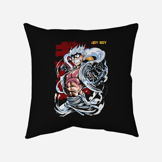 Joy Boy Over Power-none removable cover w insert throw pillow-Nihon Bunka