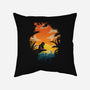 Prehistoric Invasion-none removable cover throw pillow-Jackson Lester