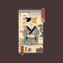 Cat Tea Ceremony-none removable cover w insert throw pillow-vp021