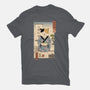 Cat Tea Ceremony-mens heavyweight tee-vp021