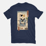 Cat Tea Ceremony-mens heavyweight tee-vp021