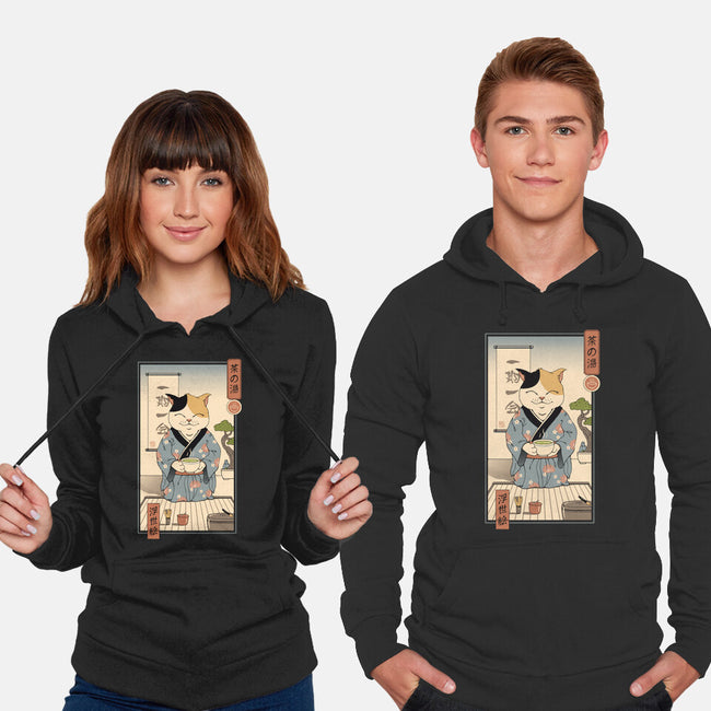 Cat Tea Ceremony-unisex pullover sweatshirt-vp021