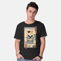 Cat Tea Ceremony-mens basic tee-vp021