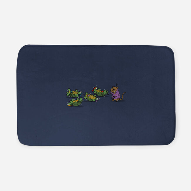 Turtle Training-none memory foam bath mat-Boggs Nicolas