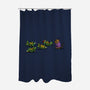 Turtle Training-none polyester shower curtain-Boggs Nicolas