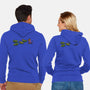 Turtle Training-unisex zip-up sweatshirt-Boggs Nicolas