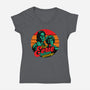 The Center Of Weirdness-womens v-neck tee-daobiwan