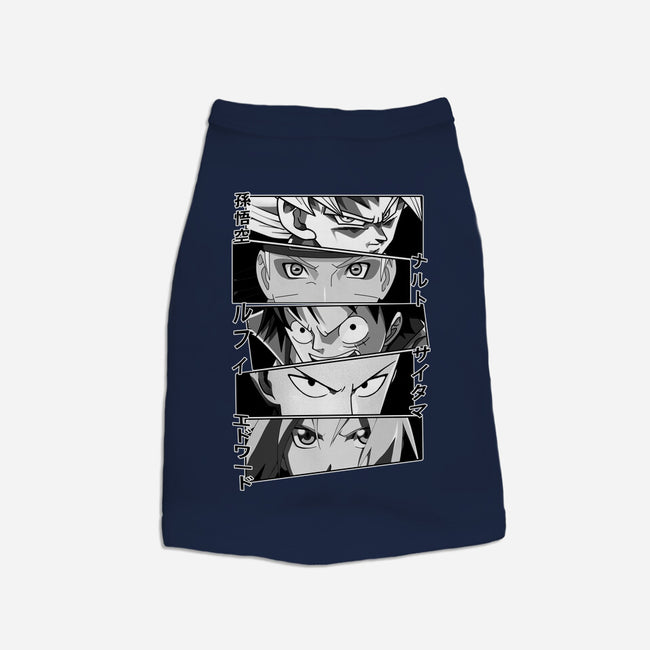 Anime Heroes-dog basic pet tank-meca artwork