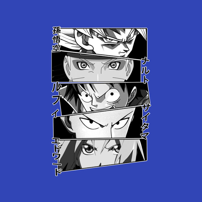 Anime Heroes-none removable cover w insert throw pillow-meca artwork
