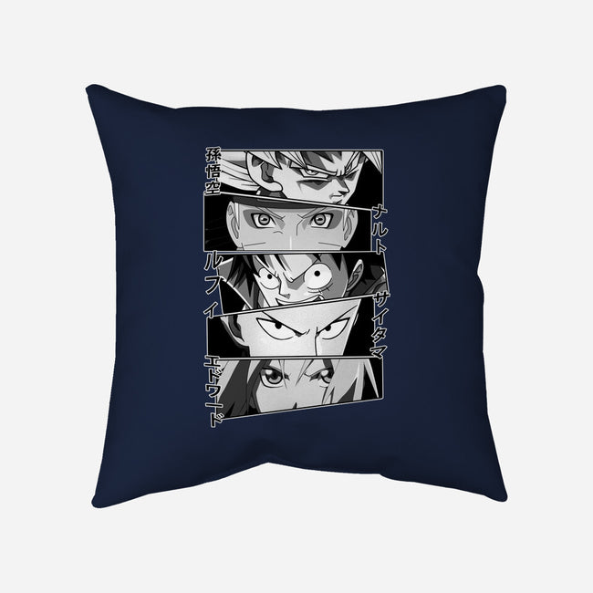 Anime Heroes-none removable cover throw pillow-meca artwork