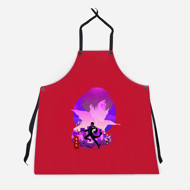 The Phantom Protagonist-unisex kitchen apron-bellahoang