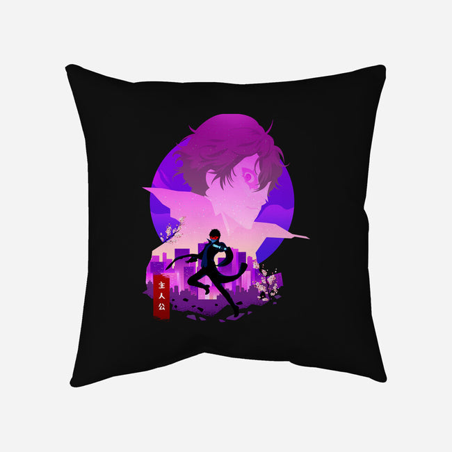 The Phantom Protagonist-none removable cover throw pillow-bellahoang