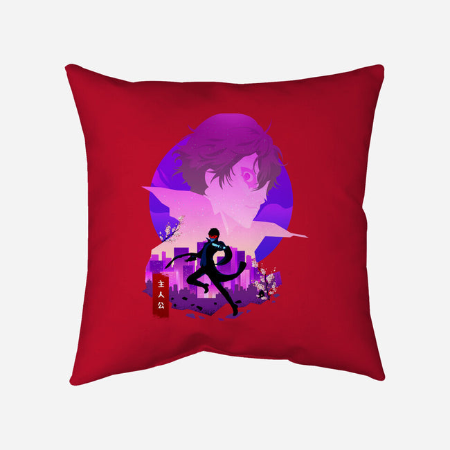 The Phantom Protagonist-none removable cover throw pillow-bellahoang