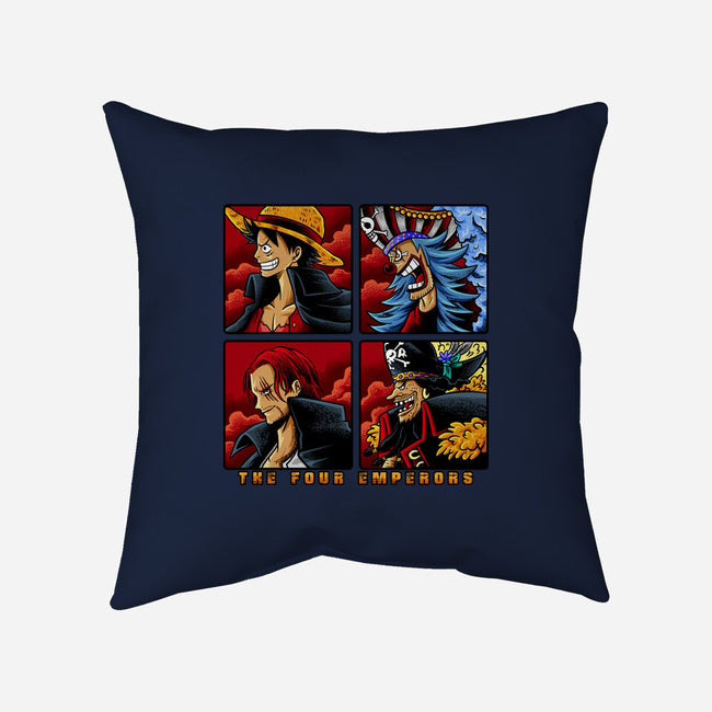 The Four Emperors-none removable cover throw pillow-spoilerinc