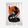 Gon Hunter-none polyester shower curtain-bellahoang