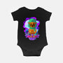 Vibrant Owl-baby basic onesie-ChecheStyle