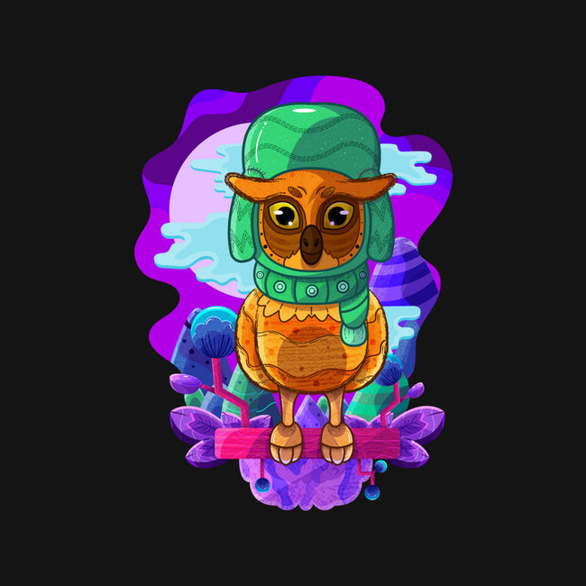 Vibrant Owl-mens premium tee-ChecheStyle