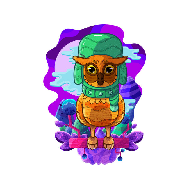 Vibrant Owl-youth pullover sweatshirt-ChecheStyle