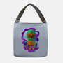 Vibrant Owl-none adjustable tote bag-ChecheStyle
