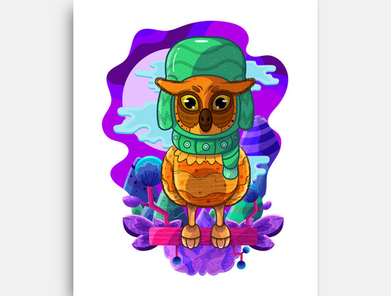 Vibrant Owl