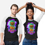 Vibrant Owl-unisex baseball tee-ChecheStyle