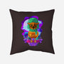 Vibrant Owl-none removable cover w insert throw pillow-ChecheStyle