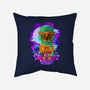 Vibrant Owl-none removable cover w insert throw pillow-ChecheStyle