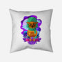 Vibrant Owl-none removable cover throw pillow-ChecheStyle