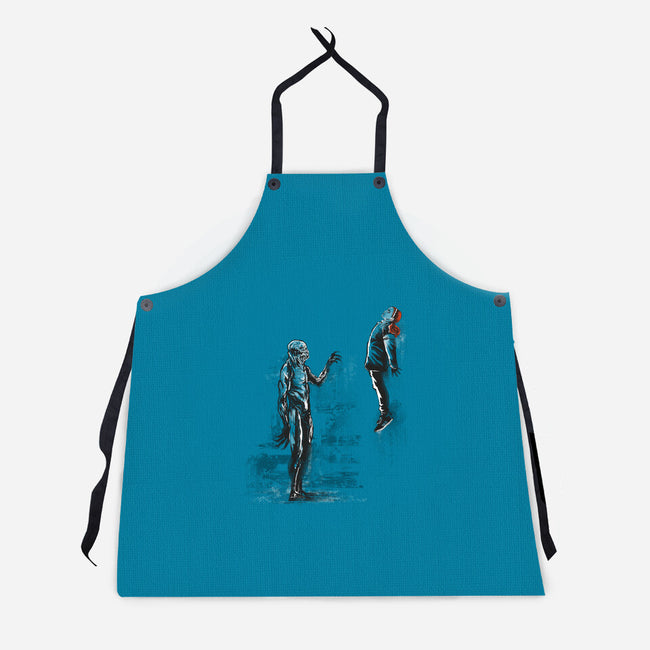 Stranger Wall-unisex kitchen apron-zascanauta