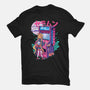 Moon Game-womens fitted tee-Conjura Geek