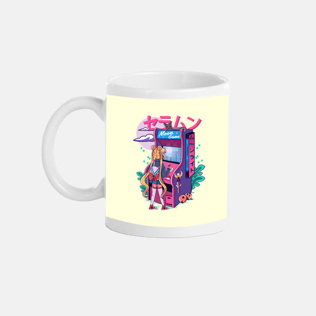 Moon Game-none glossy mug-Conjura Geek