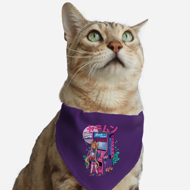 Moon Game-cat adjustable pet collar-Conjura Geek
