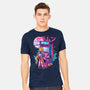 Moon Game-mens heavyweight tee-Conjura Geek