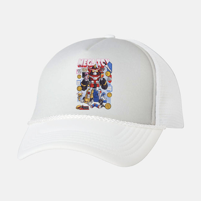 Mega Toy-unisex trucker hat-Conjura Geek