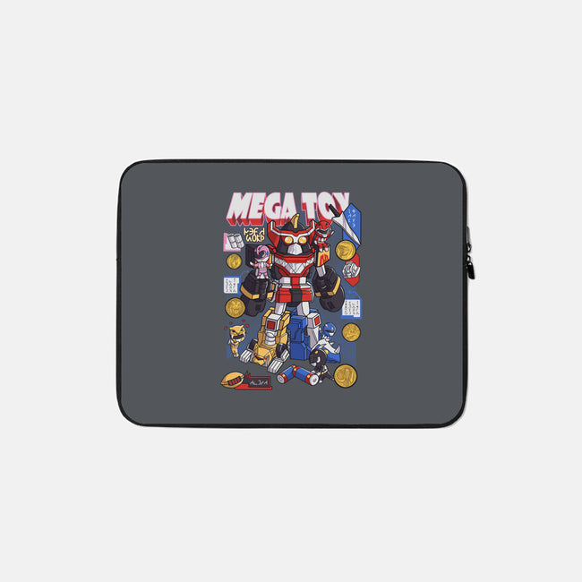 Mega Toy-none zippered laptop sleeve-Conjura Geek