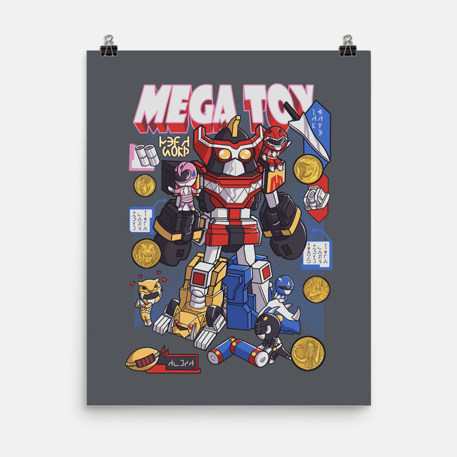 Mega Toy-none matte poster-Conjura Geek