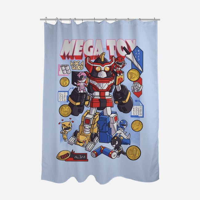 Mega Toy-none polyester shower curtain-Conjura Geek