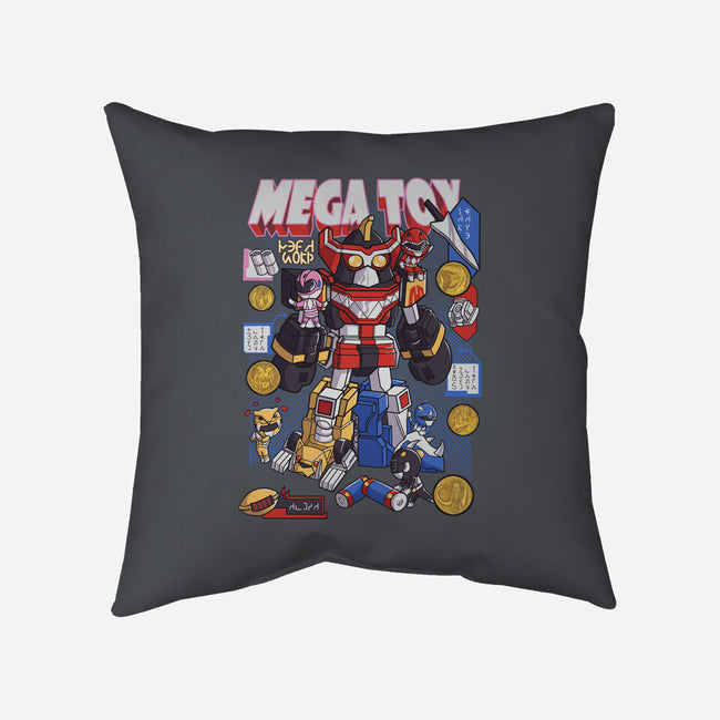 Mega Toy-none removable cover w insert throw pillow-Conjura Geek