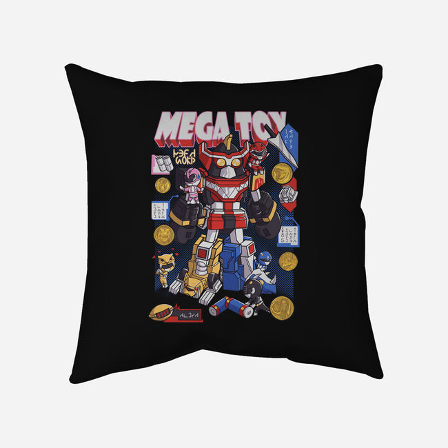 Mega Toy-none removable cover throw pillow-Conjura Geek