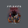 Stranger Friends-none drawstring bag-Conjura Geek