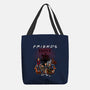 Stranger Friends-none basic tote bag-Conjura Geek