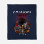 Stranger Friends-none fleece blanket-Conjura Geek