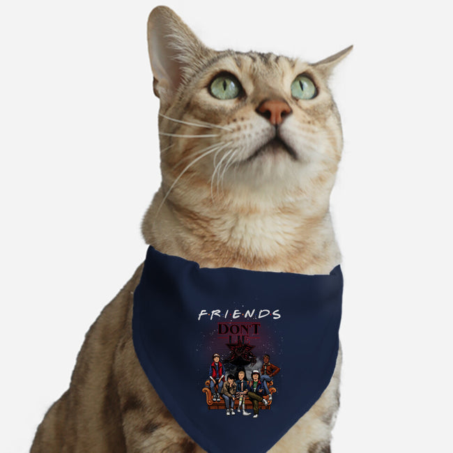 Stranger Friends-cat adjustable pet collar-Conjura Geek